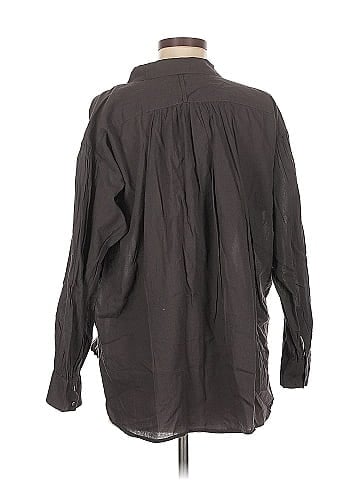 Nili Lotan Long Sleeve Button-Down Shirt (view 2)