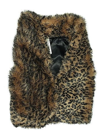 Cherokee Faux Fur Vest (view 1)