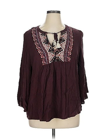 frye & co. 3/4 Sleeve Blouse (view 1)