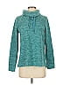 G.H. Bass & Co. 100% Polyester Teal Green Turtleneck Sweater Size S - photo 1