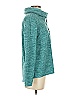 G.H. Bass & Co. 100% Polyester Teal Green Turtleneck Sweater Size S - photo 4