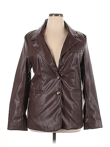 Stoosh Faux Leather Jacket (view 1)