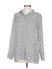 Cos Long Sleeve Silk Top