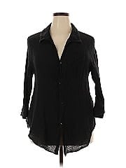 Kona Sol 3/4 Sleeve Button Down Shirt