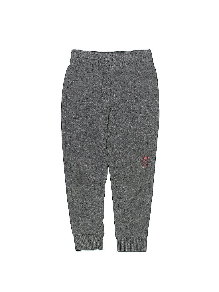 Puma Solid Gray Sweatpants Size 6 (big kids) - photo 1