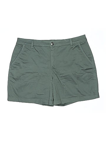 Gloria Vanderbilt Khaki Shorts (view 1)