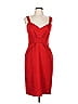 David Meister 100% Polyester Red Cocktail Dress Size 10 - photo 1