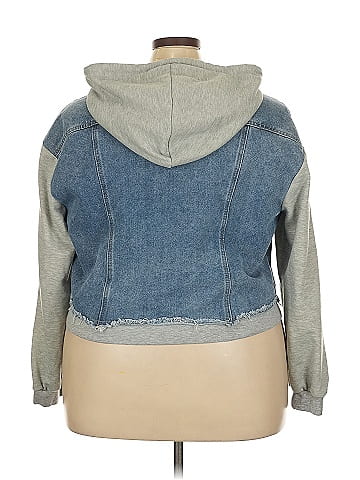 Shein Curve Denim Jacket (view 2)