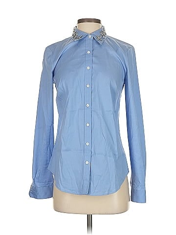 Ann Taylor Long Sleeve Button-Down Shirt (view 1)