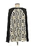 Le Lis Chevron-herringbone Black Long Sleeve Top Size M - photo 2