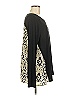 Le Lis Chevron-herringbone Black Long Sleeve Top Size M - photo 4