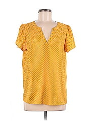 Hilary Radley Short Sleeve Blouse