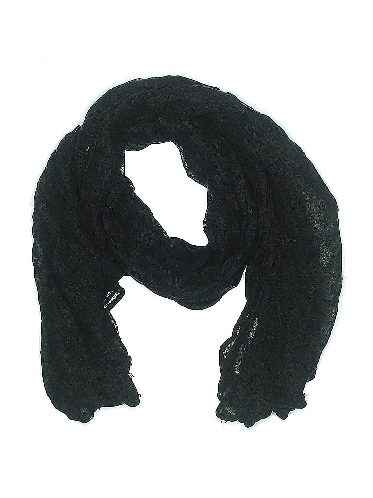 Pre-owned H&m Scarf In Black