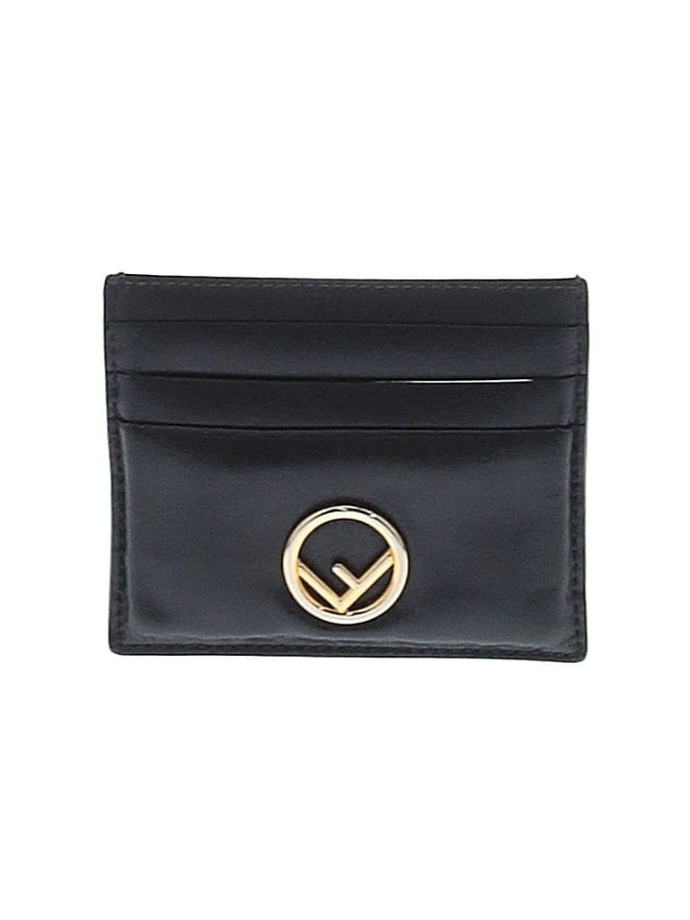 Fendi 100% Leather Black Vitello Cruise F is Fendi Card Holder One size - photo 1