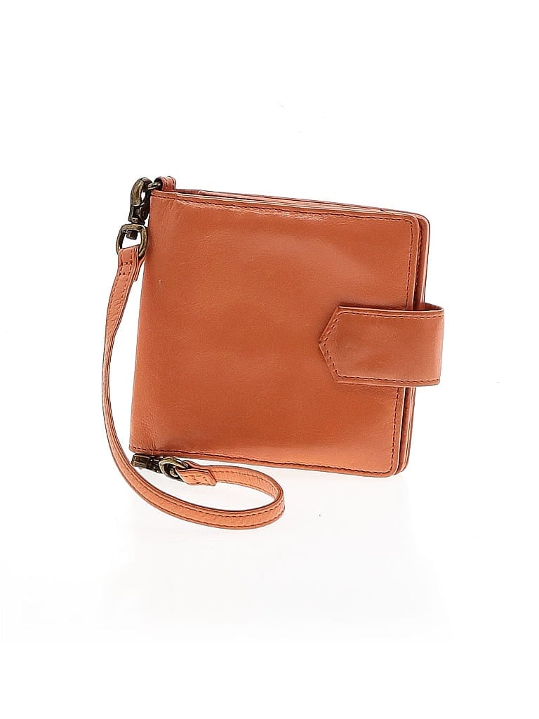 Assorted Brands 100% Leather Tan Brown Leather Wristlet One size - photo 1