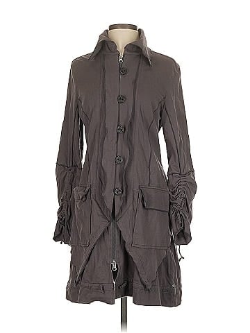 Neon Buddha Trenchcoat (view 1)