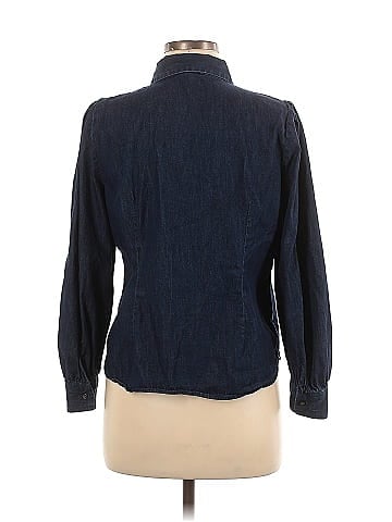 Ann Taylor Long Sleeve Button-Down Shirt (view 2)