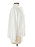 Xirena 100% Cotton White Long Sleeve Blouse Size M - photo 4