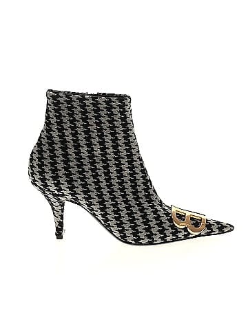 Balenciaga Houndstooth Ankle Boots (view 1)