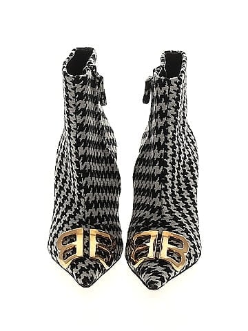 Balenciaga Houndstooth Ankle Boots (view 2)