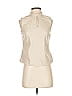Marc New York Andrew Marc 100% Polyurethane Ivory Sleeveless Blouse Size XS - photo 1
