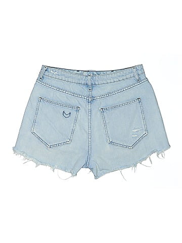 Mumu Blue Denim Shorts (view 2)