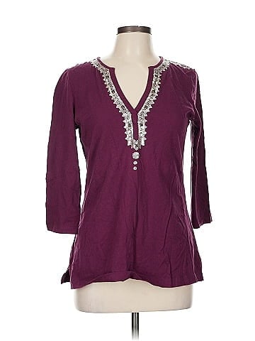 Talbots 3/4 Sleeve T-Shirt (view 1)