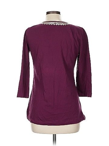 Talbots 3/4 Sleeve T-Shirt (view 2)