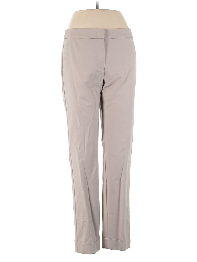 Armani Collezioni Solid Gray Dress Pants Size 6 - photo 1