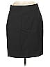 J.Crew Factory Store 100% Wool Solid Black Wool Skirt Size 6 (petite) - photo 1