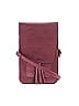 Unbranded Burgundy Leather Crossbody Bag One size - photo 1
