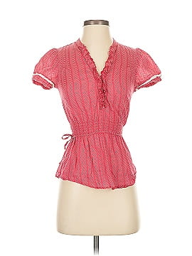 Guess Jeans Short Sleeve Blouse