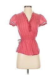Guess Jeans Short Sleeve Blouse