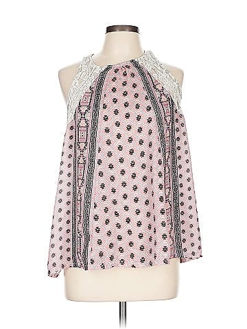 Hint of Mint Sleeveless Blouse (view 1)