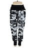 Terez Camo Gray Black Sweatpants Size L - photo 1