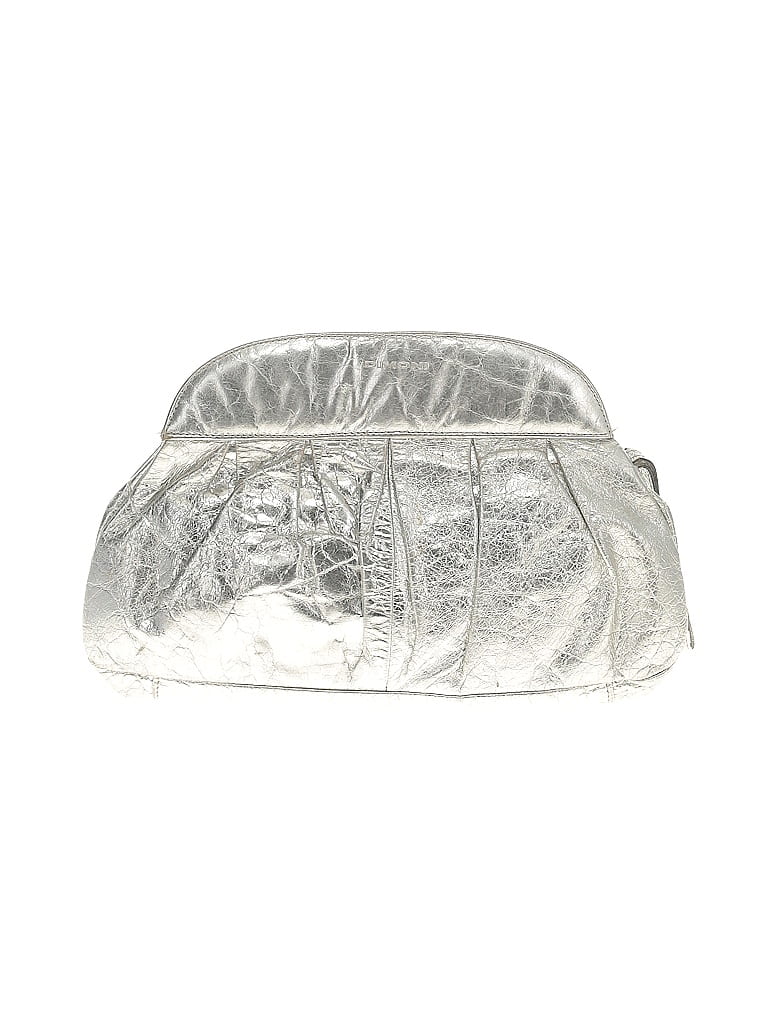 Dimoni Metallic Silver Wristlet One size - photo 1