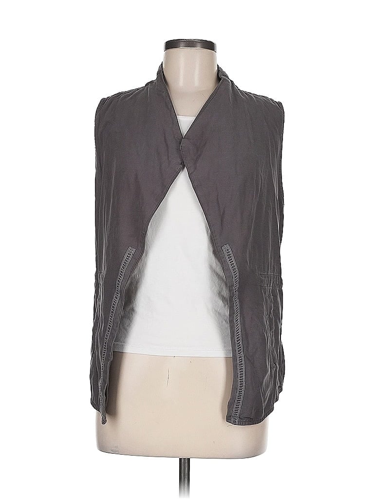 Pre-owned Mudd Vest In Gray