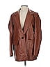 Polly 100% Polyurethane Brown Blazer Size XS - photo 1