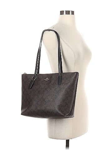 Coach Leather Tote (view 2)