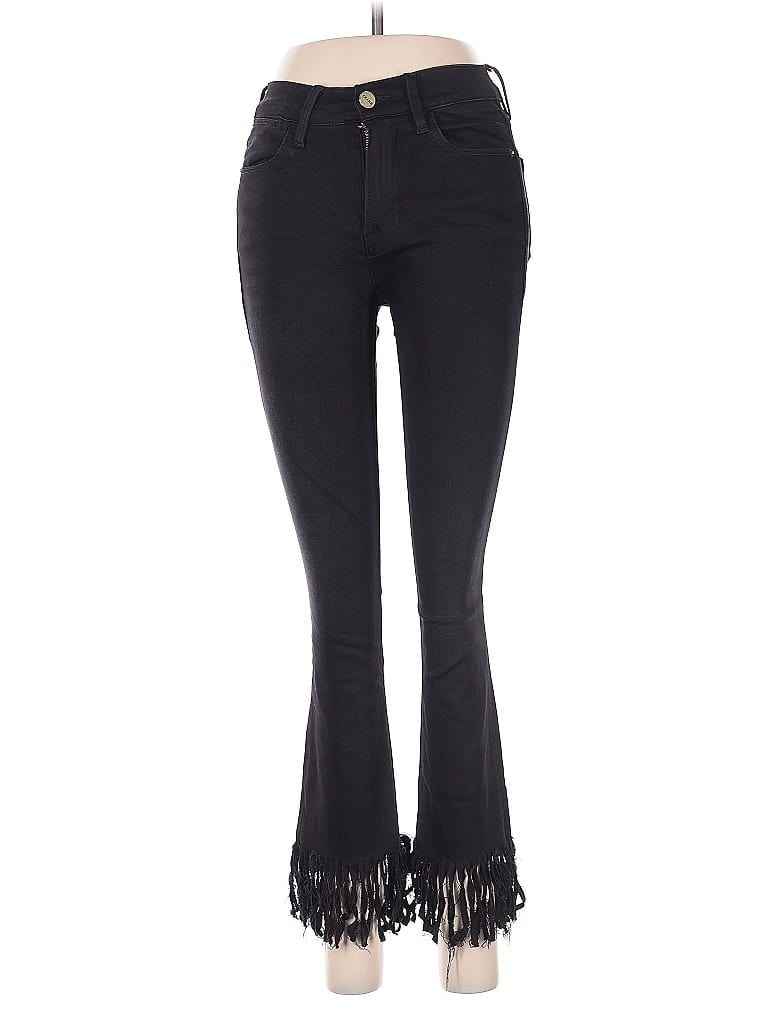 Pre-owned Frame Jeans In Black