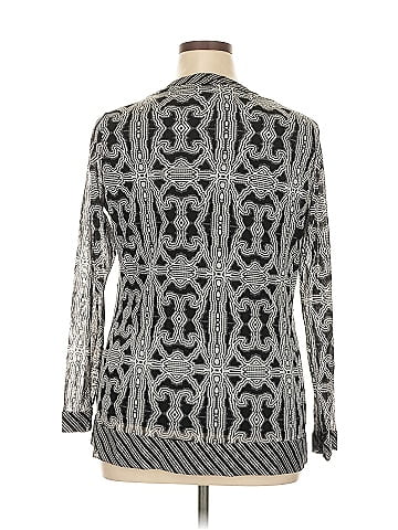 Dana Buchman Long Sleeve Top (view 2)