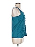 Oiselle 100% Polyester Teal Active Tank Size 8 - photo 4