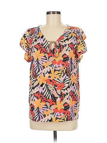 Ann Taylor LOFT Short Sleeve Blouse (view 1)