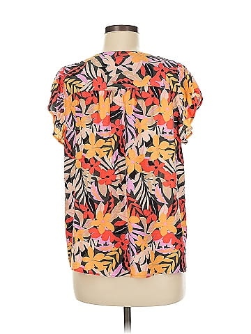Ann Taylor LOFT Short Sleeve Blouse (view 2)