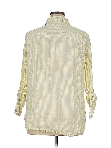 Sigrid Olsen 3/4 Sleeve Button-Down Shirt (view 2)