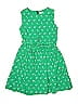 Crewcuts Outlet Hearts Green Dress Size 8 (big kids) - photo 1