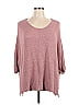 Easel Pink Pullover Sweater Size 1X - photo 1