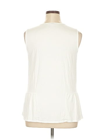 Adrianna Papell Sleeveless T-Shirt (view 2)