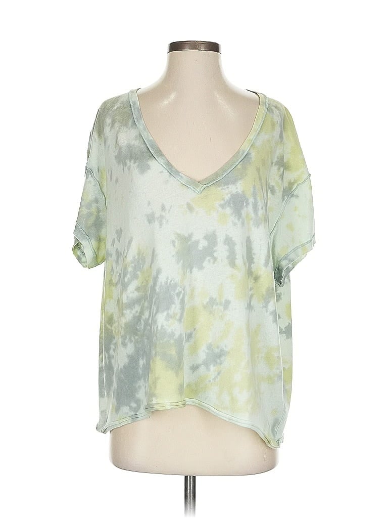 Pre-owned We The Free Short Sleeve T-shirt In Green