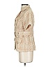 Gracia 100% Polyester Tweed Ivory Jacket Size S - photo 5